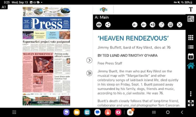 Free Press android App screenshot 0