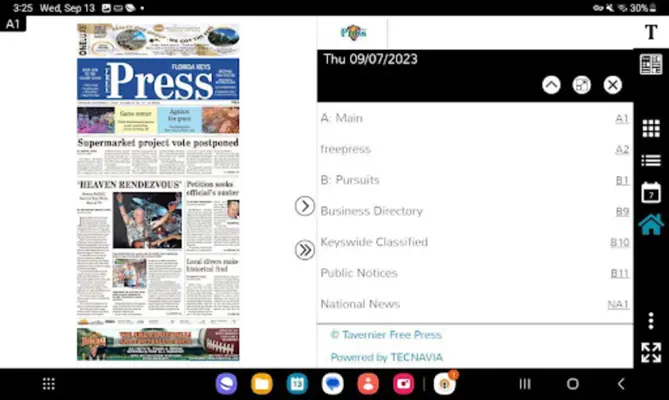 Free Press android App screenshot 1